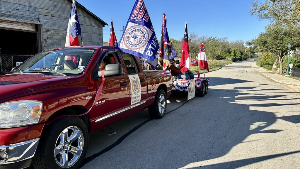 Float at the 2022 Grapevine Veterans Day Parade