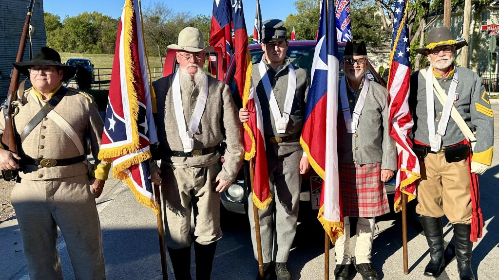 Color Guard at the 2022 Grapevine Veterans Day Parade